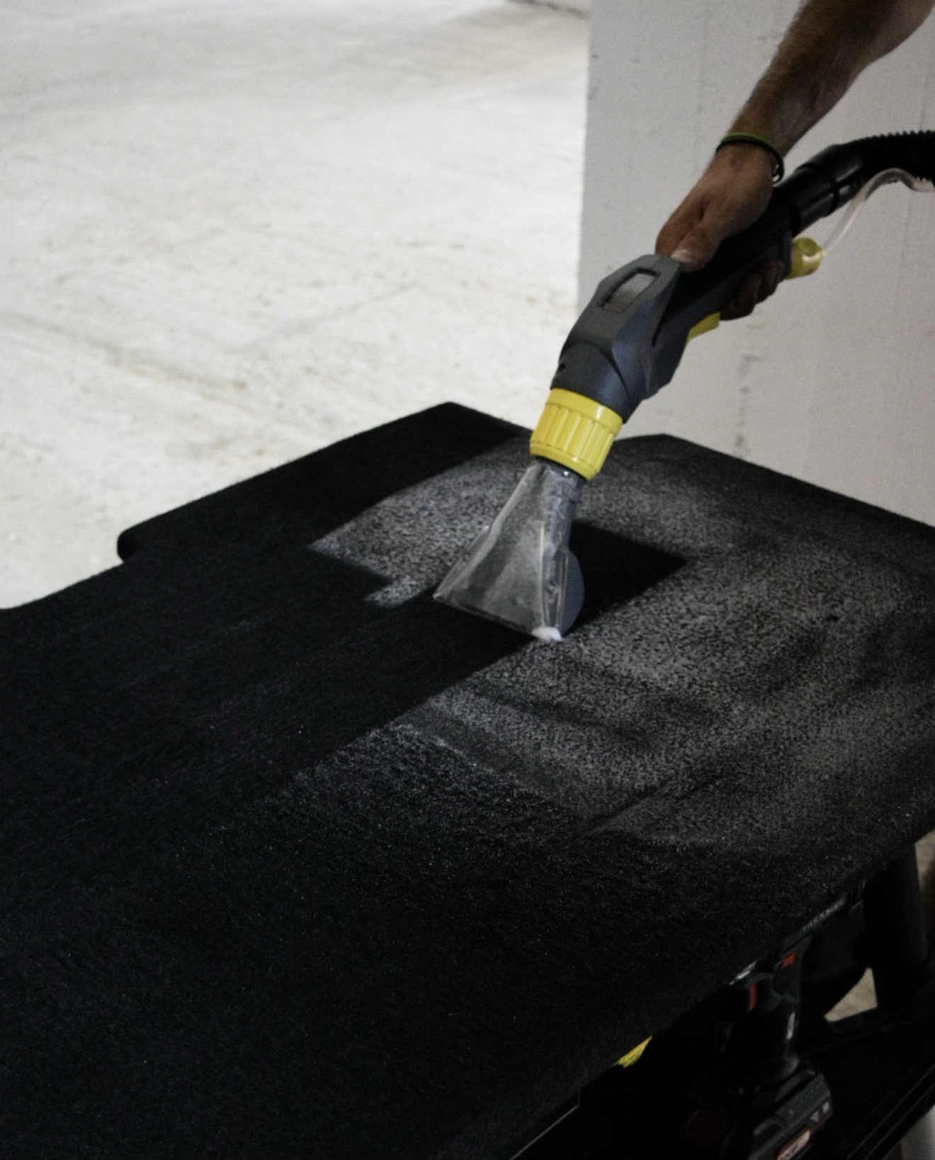 Interior deep cleaning result by Luxury Auto Care